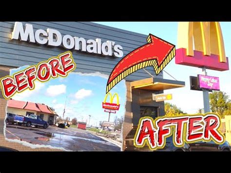 40 yr. old McDonald's DEMOLISHED 🧱 REBUILT 🍔🍟 - YouTube