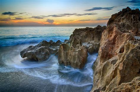 A vibrant sunrise from WunderPhotographer PSLTony in Stuart, Florida wunderground.com | Florida ...