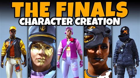 THE FINALS Character Creation (Male & Female, Full Customization, All Options, Cosmetics, More ...