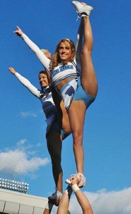 Pin on College Cheerleaders!! Hot & Limber