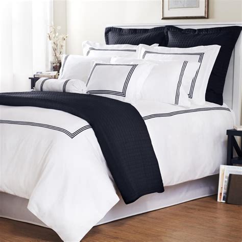 Navy-Stripe-Baratto-Stitch-King-size-3-piece-Duvet-Cover-Set-Navy ...