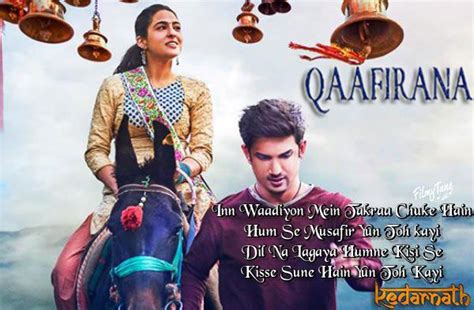 Qaafirana Lyrics - Kedarnath Movie Song | Sushant Singh | Sara Ali | Latest bollywood songs ...