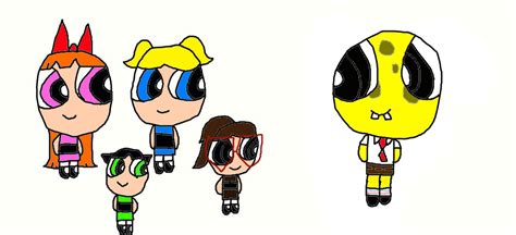 Powerpuff Girls and Stacey meets Spongebob by jrg2004 on DeviantArt