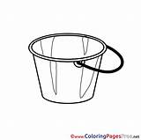 Bucket Download Colouring Sheet Free sketch template
