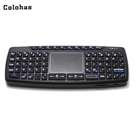 Aliexpress.com : Buy 69 Keys QWERTY Keypad Mini Keyboard 2.4GHz Wireless Fly Air Mouse Combo ...