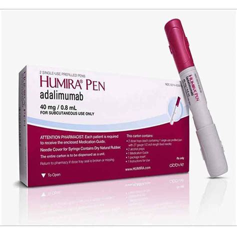 Humira Pen 40mg / 0.8ml - Name Patient Medical Supply Pharmaceutical Export