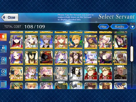 How am I doing with servants? : r/FGO