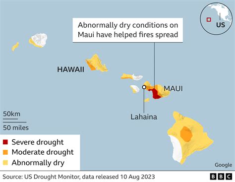 What caused the Hawaii wildfires? - BBC News