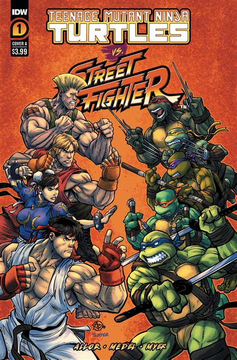 Preview: Teenage Mutant Ninja Turtles vs. Street Fighter #1 (of 5) - Graphic Policy