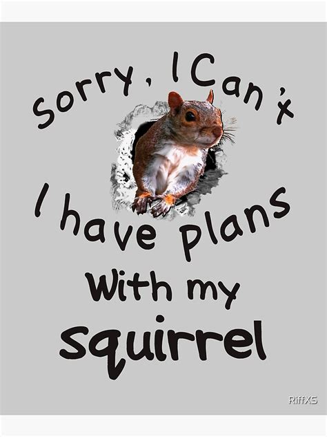 "Funny Squirrel Meme" Poster for Sale by RiffXS | Redbubble