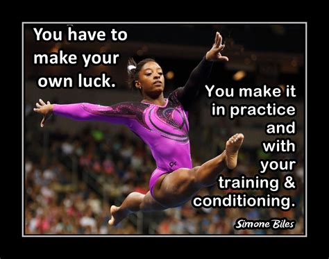 Pin by Maya Gentry on Tumbling | Inspirational gymnastics quotes, Gymnastics quotes, Simone biles