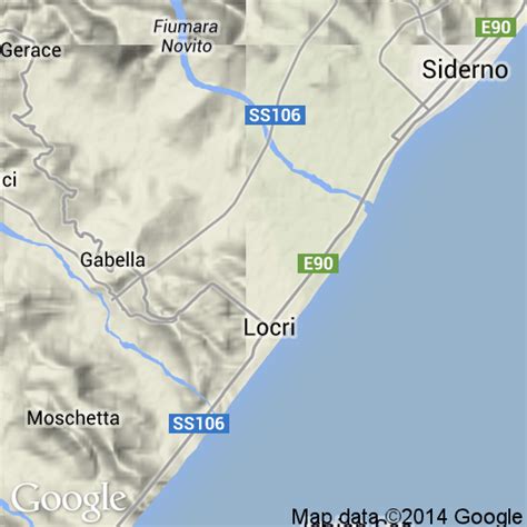 Mappa di Locri, Cartine Stradali e Foto Satellitari