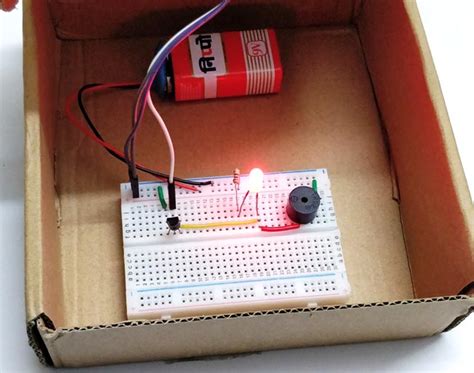 Simple Tilt Sensor Switch Circuit