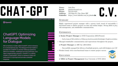 Make CV with GPT | Build a Resume with GPT | Create professional CV with GPT - YouTube