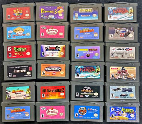 GBA Game Boy Advance Games M-Z! See Desc for link to games A-L! | eBay