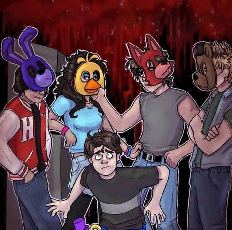 FNaF 4 Bullies (Updated) by DodgiestDelusions on DeviantArt