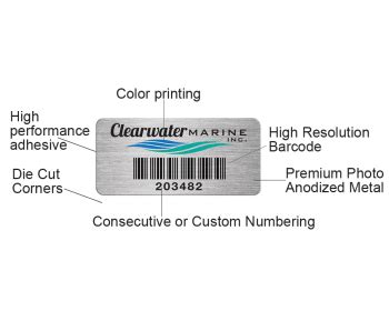 Metal Barcode Labels | InspectNTrack