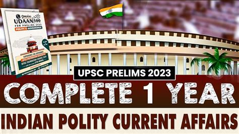 COMPLETE Indian Polity CURRENT AFFAIRS FROM UDAAN 500+ IN 7 HOURS ...