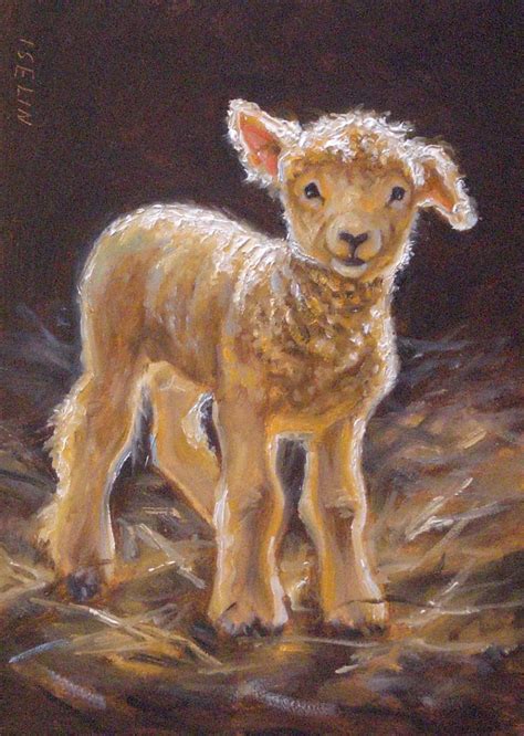 Mary Iselin Fine Art - Sheep & Lamb Paintings | Farm animal paintings, Sheep paintings, Farm ...