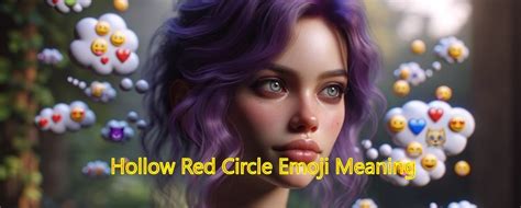 Hollow Red Circle Emoji meaning, ⭕ meaning - EmojiPedia