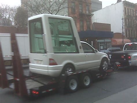 Pope Mobile Rollin’ on the ATL | Brooklyn Heights Blog