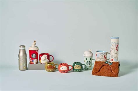 Starbucks Winter Season's First Merchandise! We Are Starbucks Coffee Rabbits" and "Daruma Mug ...