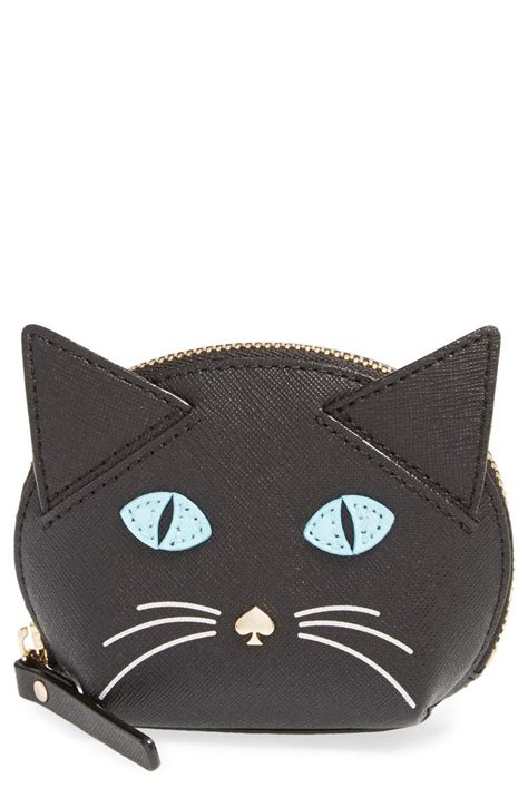 kate spade new york 'cat's meow' cat coin purse | Nordstrom