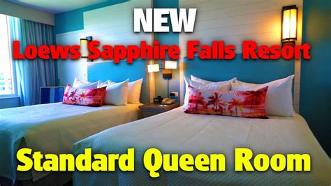 NEW Loews Sapphire Falls Resort | Standard Queen Room - YouTube