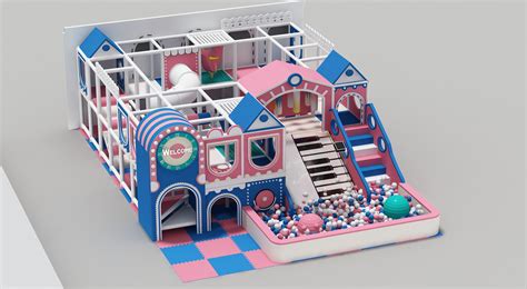 Commercial Themed Indoor Playground with Trampoline - Buy Space Themed Indoor Playground with ...