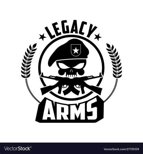 Army logo emblem Royalty Free Vector Image - VectorStock