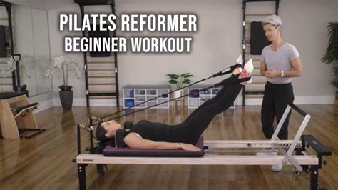 Pilates Reformer Beginner Workout - Align-Pilates - YouTube