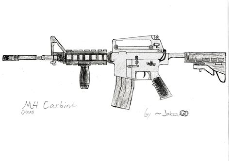 Colt M4A1 Carbine by JakezuGD on DeviantArt