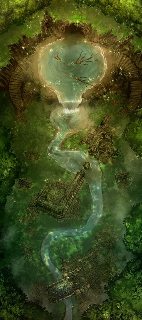 Green Dragon Lair Map | Czepeku Store