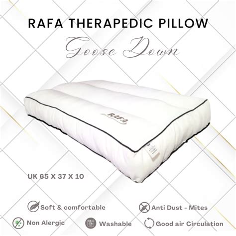 Therapedic Pillow/Raaf_product/Therappedic Pillow Premium Therapedic Pillow/ Goose Feather ...