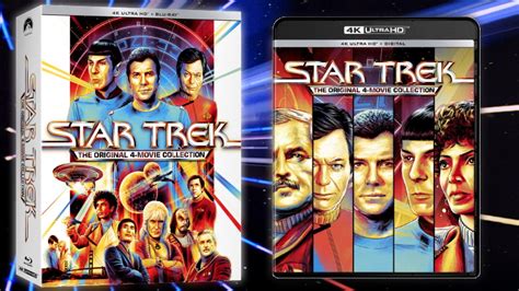 Paramount Releasing Star Trek: TOS Movies 4K/UHD Blu-ray Set [UPDATED ...