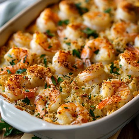 Baked Stuffed Shrimp Casserole