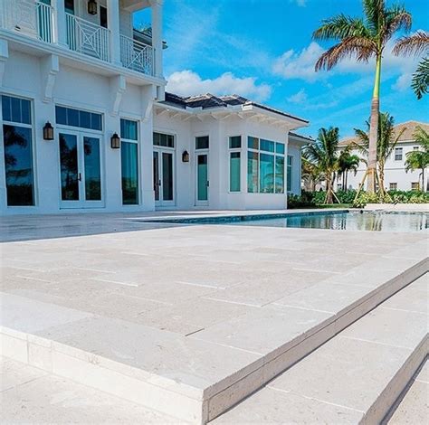 Design Ideas to Use White Limestone Pool Pavers - Stone Depot