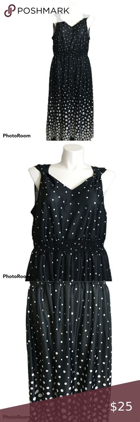 Anthony Richards vtg polka dot maxi dress. 2X | Polka dot maxi dresses, Maxi dress, Dresses