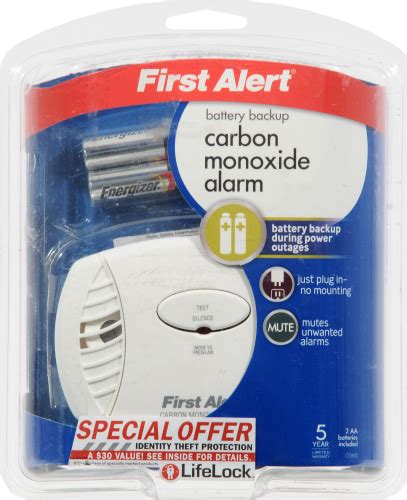 First Alert Carbon Monoxide Alarm, 1 ct - Fry’s Food Stores