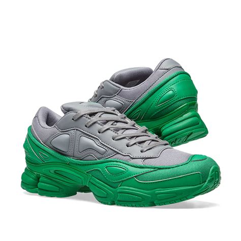 Adidas x Raf Simons Ozweego Green & Grey | END. (Global)