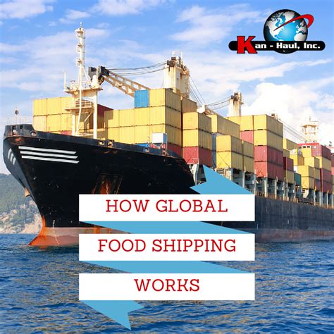 How Shipping Food Internationally Works | Kan-Haul