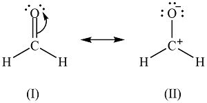 Find the resonance structure of the molecule. CH_2O | Homework.Study.com