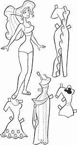 Free Printable Paper Doll Coloring Pages For Kids sketch template
