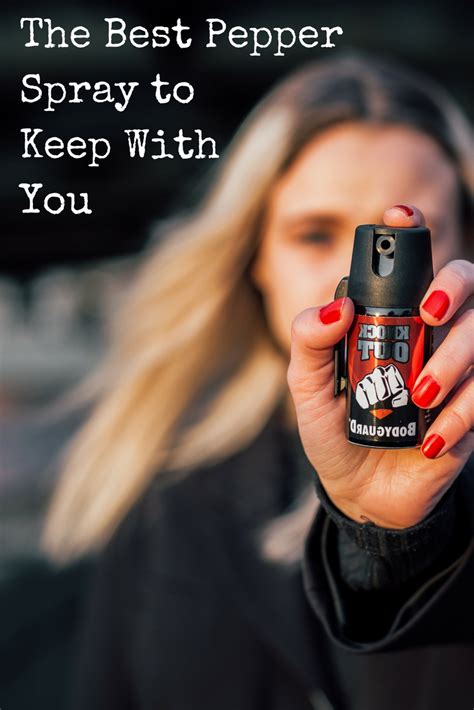 The Best Pepper Spray to Keep With You | Backdoor Survival | Self ...