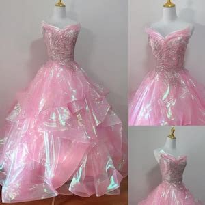 Handmade Cosplay Ariana Glinda Costume, Pink Glinda Dress the Good ...