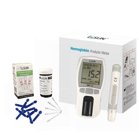 Smart Hemoglobinometer Digital Hb Haemoglobin Meter Hemoglobin Testing System