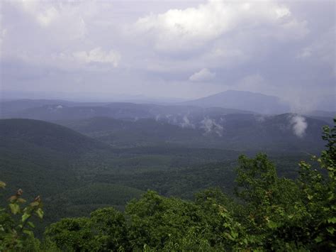 The Ouachita Mountains cover much of southeastern Oklahoma landscape image - Free stock photo ...