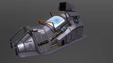 Stasis Pod - 3D model by Evan Gilbert (@evangilbert) [60f851c] - Sketchfab