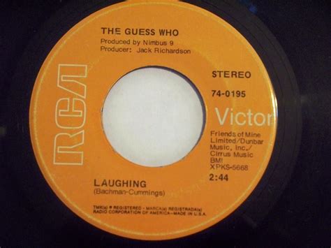 The Guess Who, The Guess Who - THE GUESS WHO 45 RPM Laughing / Undun - Amazon.com Music