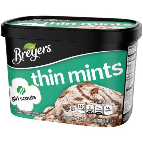 Breyers Girl Scouts Thin Mints Ice Cream, 1.5 qt - Kroger